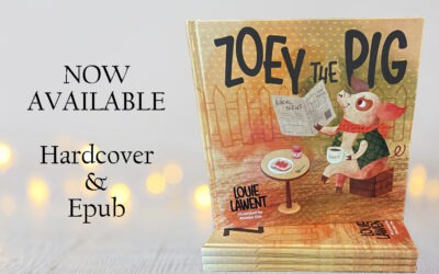 Zoey the Pig by Louie Lawent, now available from Histria Books