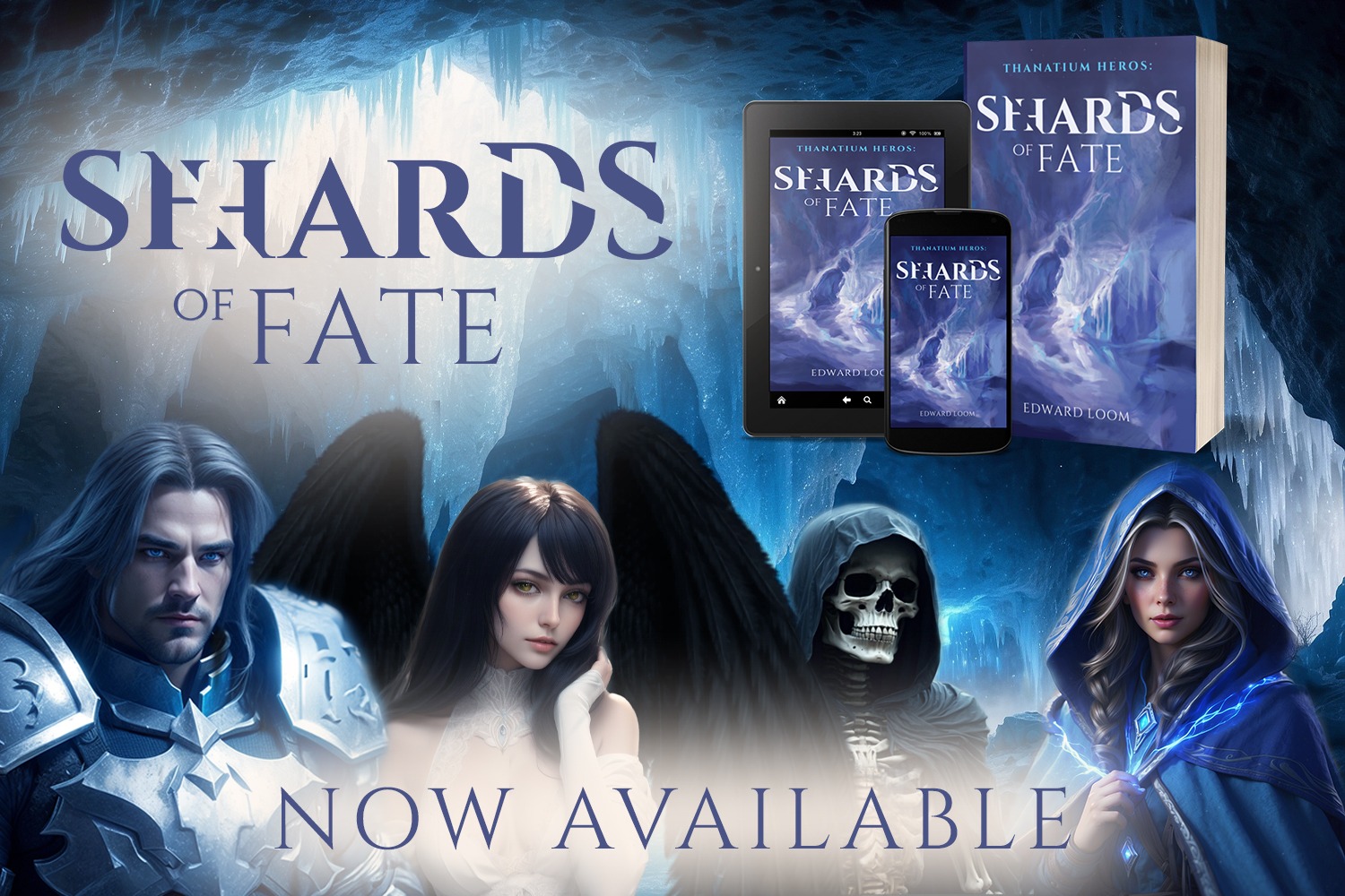 Shards of Fate by Edward Loom, now available from Histria Books