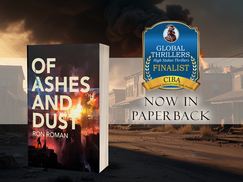 Of Ashes and Dust by Ron Roman, now available from Histria Books