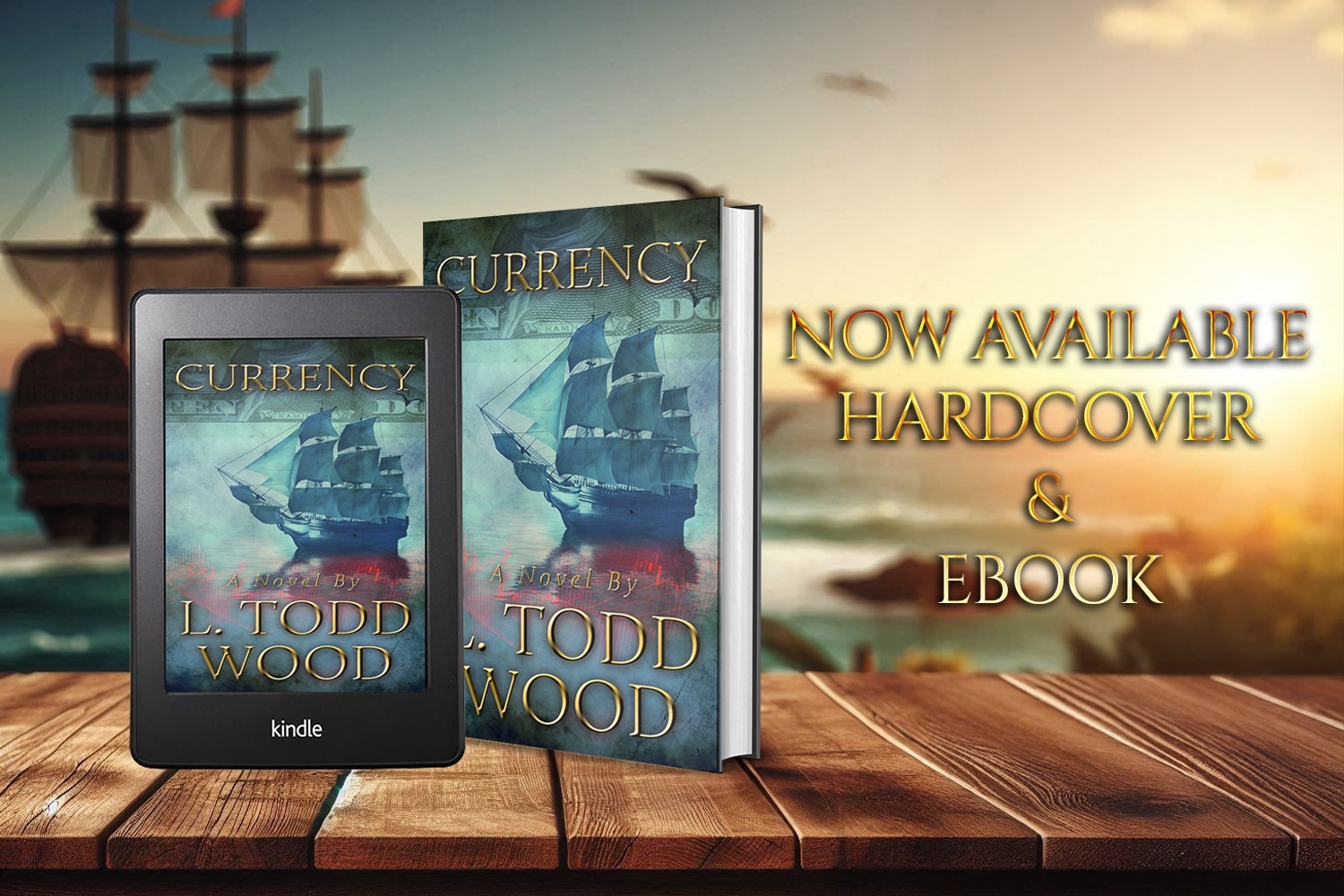 Currency by L Todd Wood, now available from Histria Books