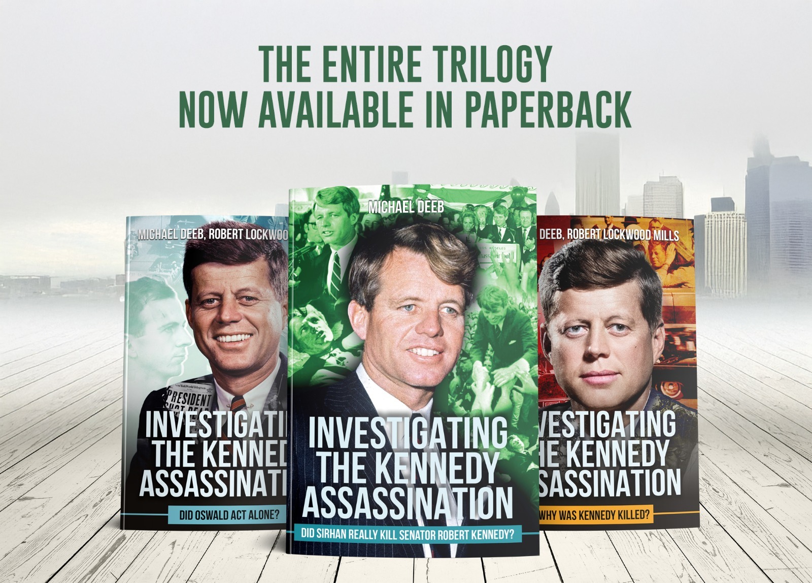 Investigating the Kennedy Assassination Trilogy now available from Histria Books