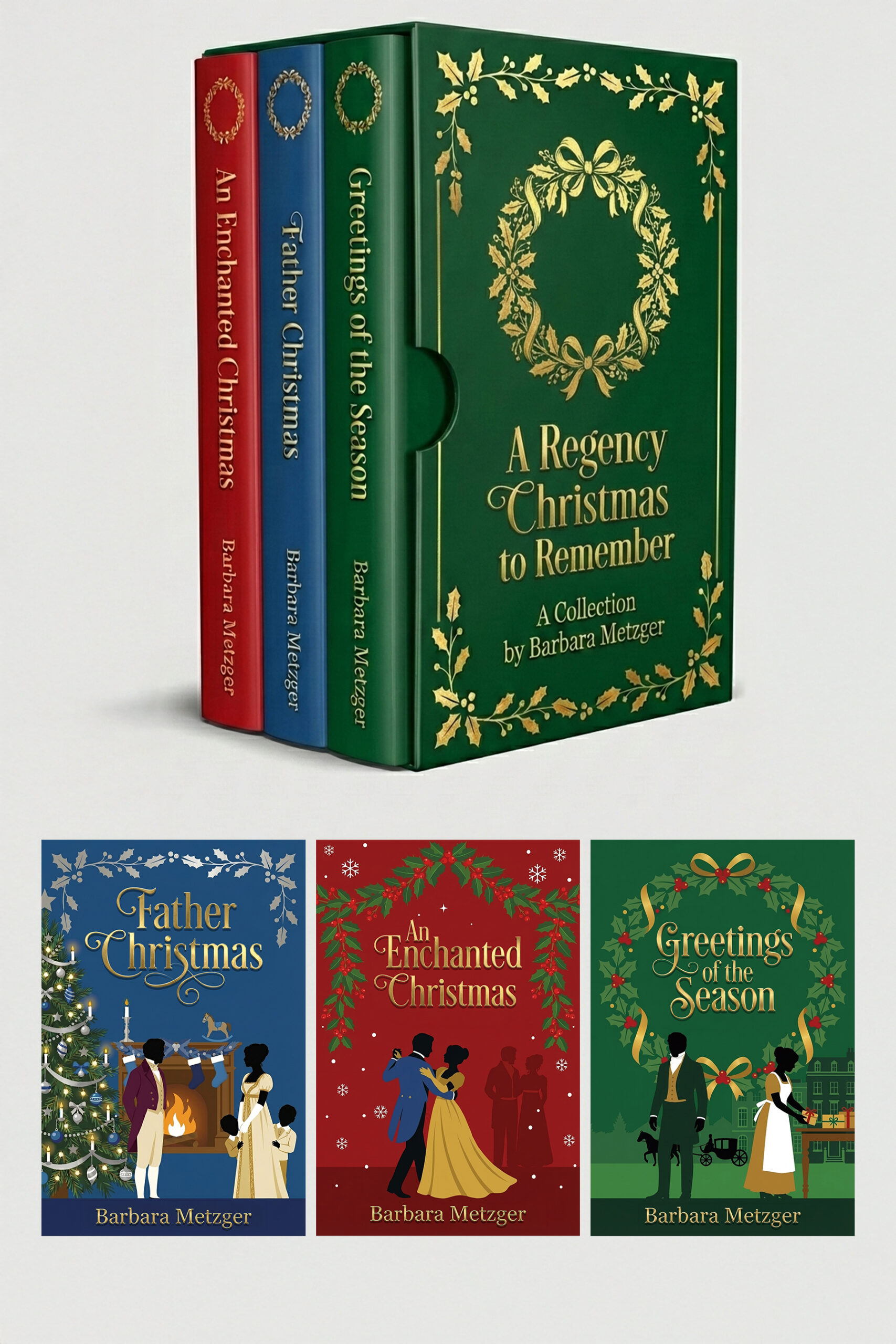 A Regency Christmas to Remember — A Collection by Barbara Metzger