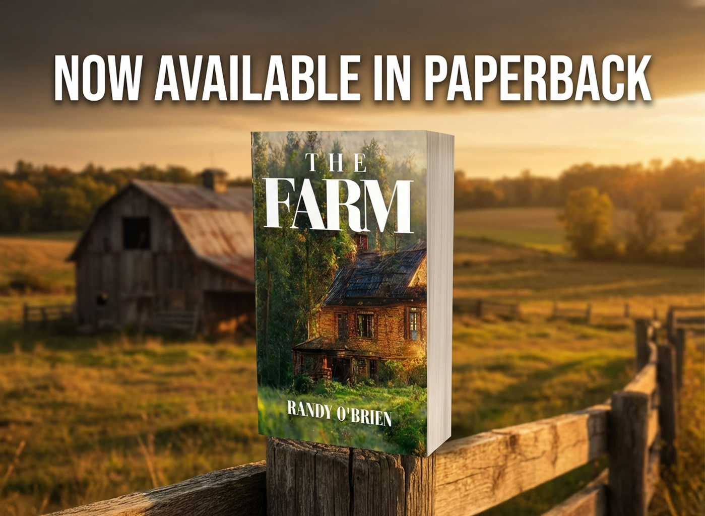 The Farm by Randy O’Brien, now available from Histria Books The Farm by Randy O’Brien, now available from Histria Books