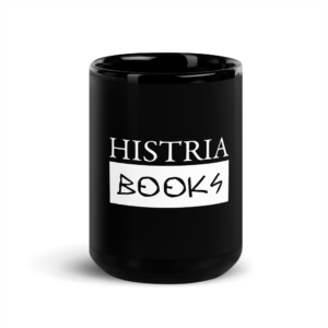 Histria Books Black Glossy Coffee Mug