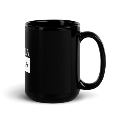Histria Books Black Glossy Coffee Mug