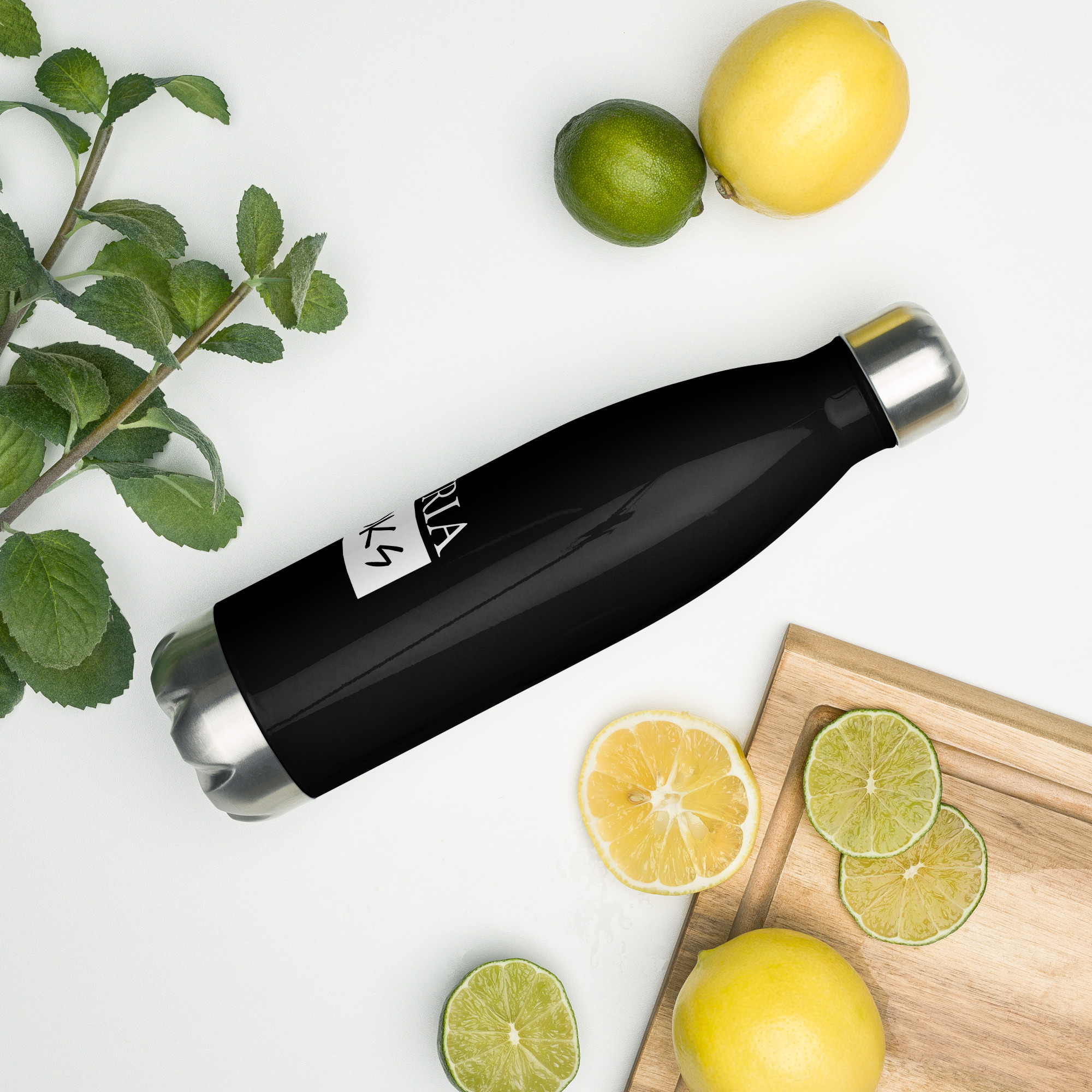 Histria Books stainless steel water bottle - Image 3