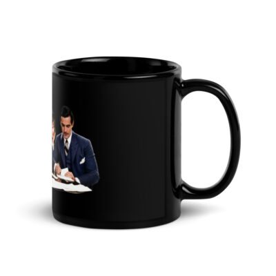 Clara Bow IT Black Glossy Mug