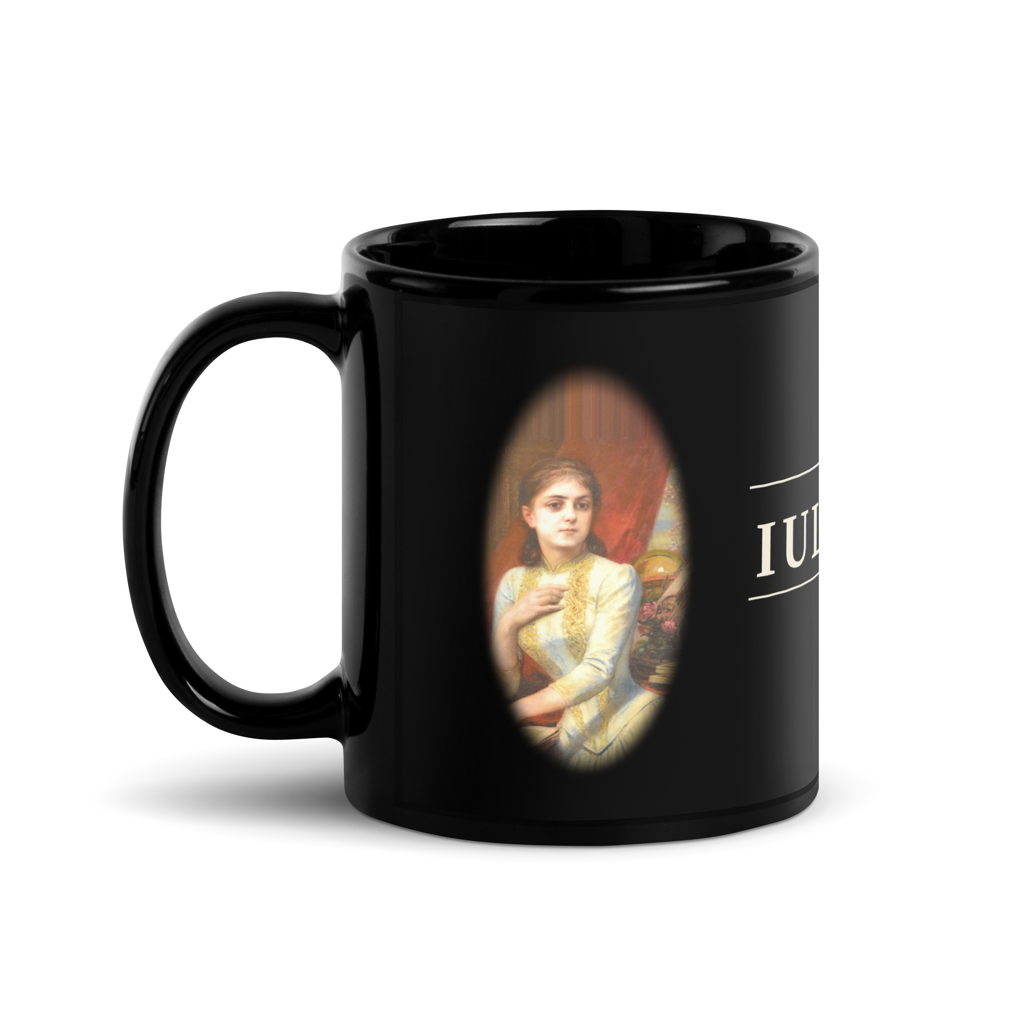 Iulia Hasdeu Black Glossy Mug