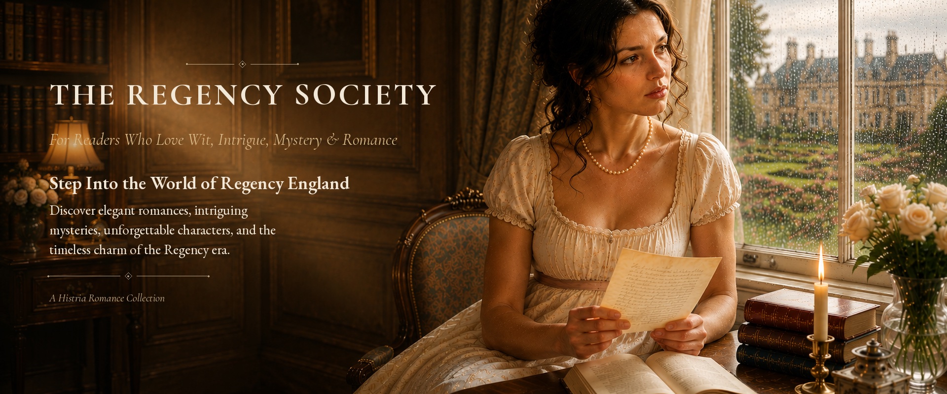 The Regency Society — For Readers Who Love Wit, Intrigue, Mystery & Romance