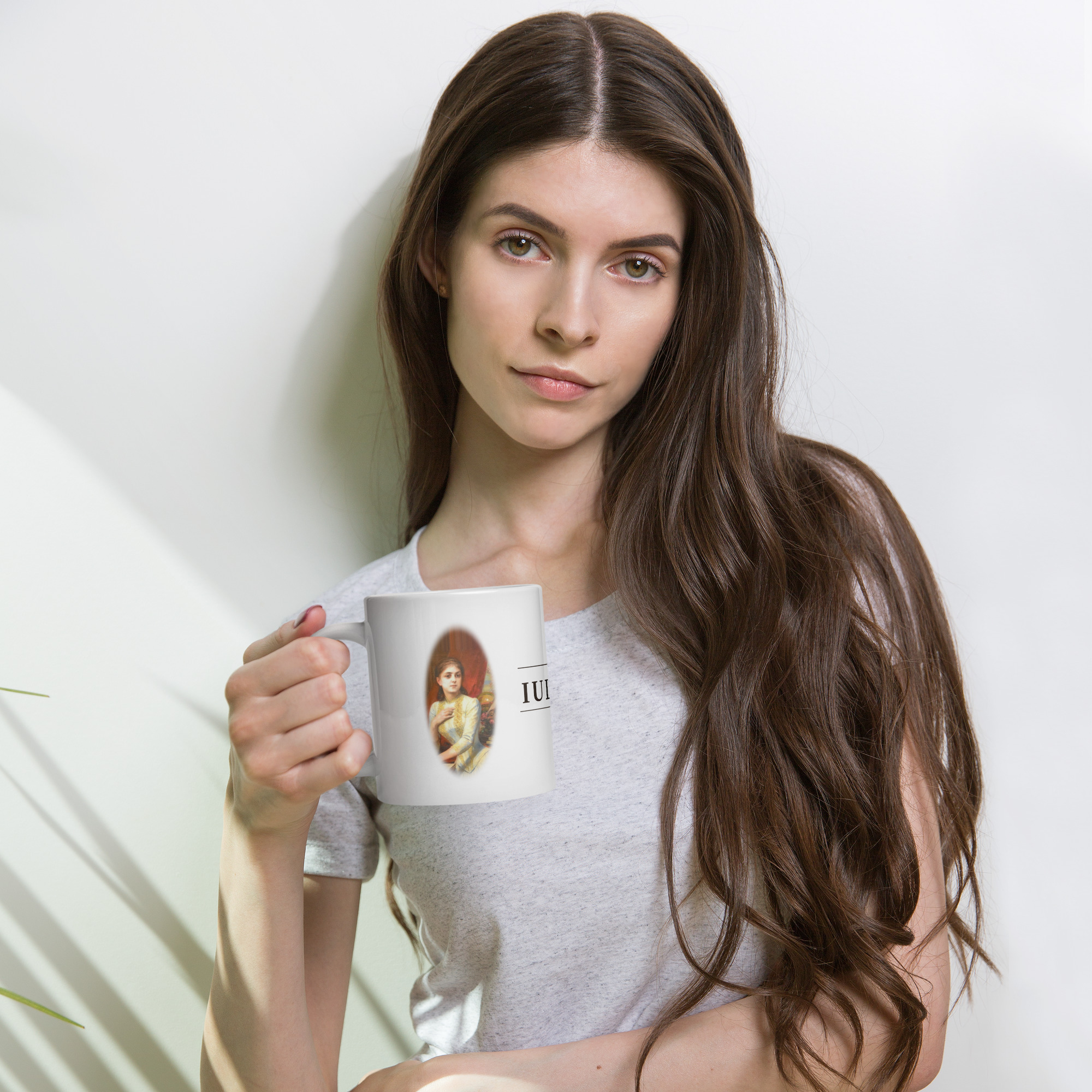 Iulia Hasdeu Commemorative White glossy mug - Image 3