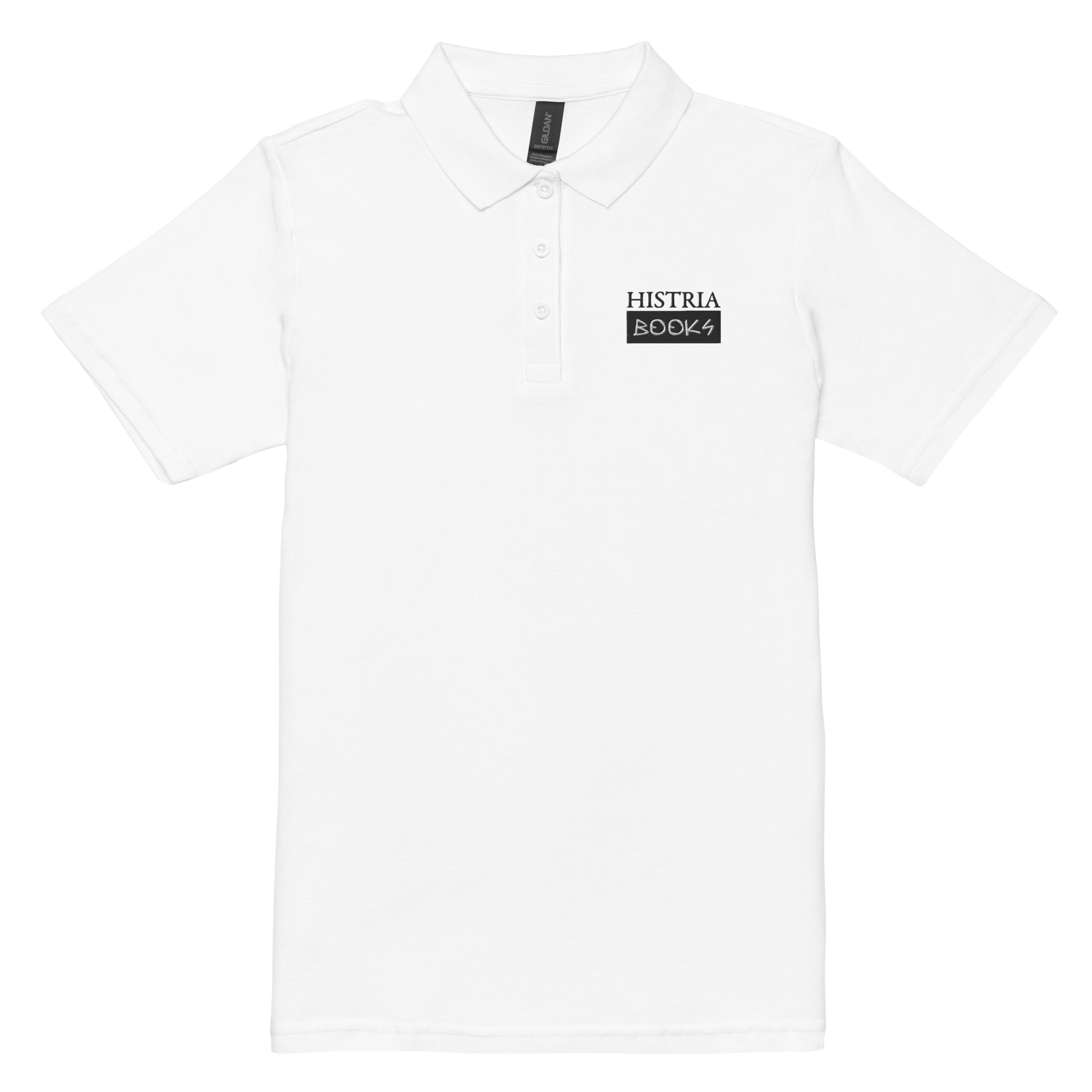 Histria Books Women’s pique polo shirt - Image 2