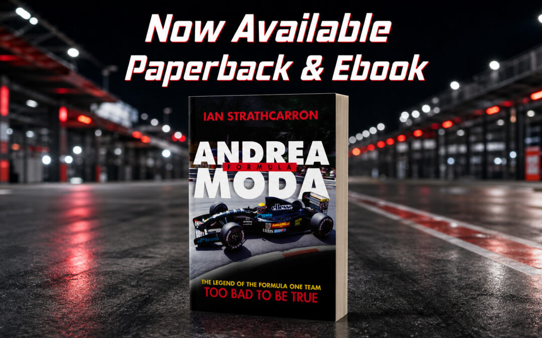 Andrea Moda Formula by Ian Strathcarron now available from Histria Books