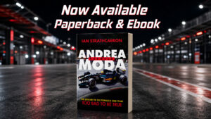 Andrea Moda Formula by Ian Strathcarron now available from Histria Books